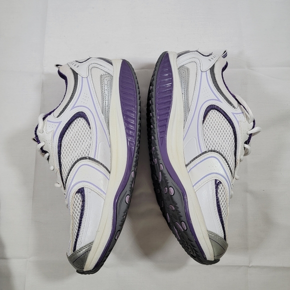Skechers Shape Ups White Purple Toning Sneakers Women's Size 10 - Picture 8 of 10